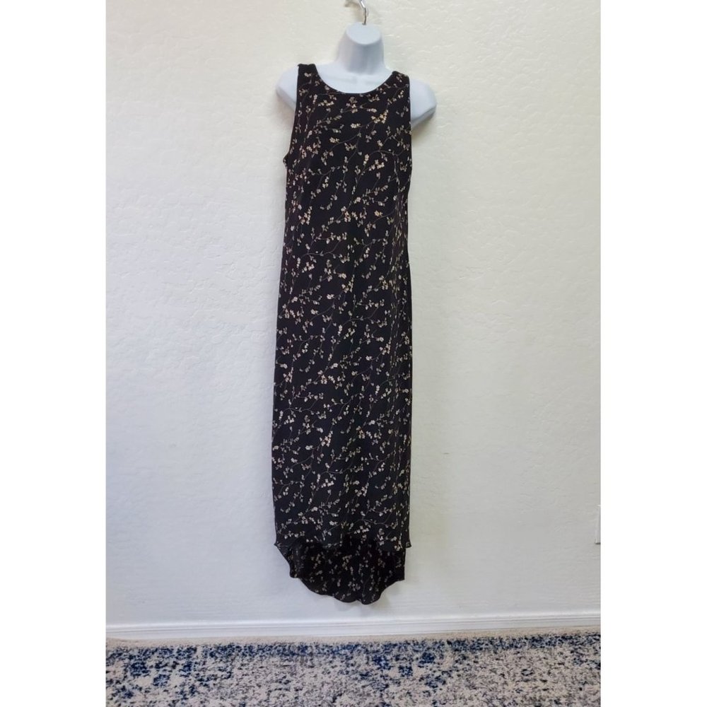 AGB Byer California Black Sleeveless Casual Maxi Dress SIZE 14